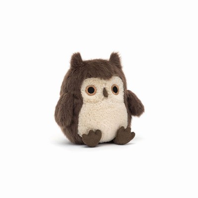 Jellycat Brown Owl Australia | 067195OJH